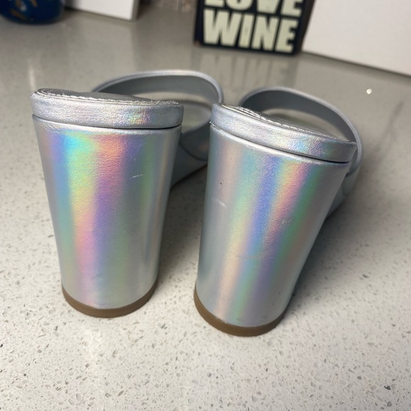 Black Suede Studio ~ Paloma Wedges - Picture 4 of 7